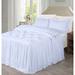 Chezmoi Collection Microfiber Coverlet/Bedspread Polyester/Polyfill/Microfiber in White | King Bedspread + 2 King Shams | Wayfair