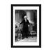 East Urban Home 'Vintage American History Print of President George Washington' Photographic Print on Canvas Metal in Black/Gray/White | Wayfair