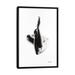 East Urban Home 'Nude Woman Charcoal Study 47' Graphic Art Print on Canvas in Black/White | 60" H x 40" W x 1.5" D | Wayfair