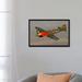 East Urban Home 'P-40 Warhawk Flying over Chino California II' Photographic Print on Canvas in Brown/Green | 18 H x 26 W x 1.5 D in | Wayfair