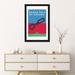 East Urban Home Minimal Movie 'F1 Baku Race Track' Graphic Art Print on Canvas in Black/Blue/Red | 24" H x 16" W x 1" D | Wayfair