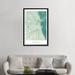 East Urban Home 'Chicago Vintage Blue Watercolor Urban Blueprint Map' Graphic Art Print on Canvas Metal in Blue/Green/White | 48 H x 32 W in | Wayfair