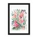 East Urban Home 'Floral Bouquet IV' Print on Canvas Paper/Metal in Green/Pink | 24 H x 16 W in | Wayfair 86FB43591CAF450190E5719E2909BD3F