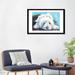 East Urban Home George Dyachenko 'English Shepherd Old Dog' Painting on Wrapped Canvas Paper in Black/White | 48 W in | Wayfair