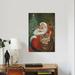 East Urban Home 'Santa Claus' Painting Print on Canvas Paper/Metal in Brown/Green | 32 H x 24 W in | Wayfair D0634BE936CB4211A781BF088CA97804