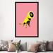 East Urban Home 'Lemon' By Ali Gulec Graphic Art Print on Wrapped Canvas Metal in Green/Pink/Yellow | 26 H x 18 W x 1.5 D in | Wayfair