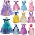 Disney-Robe d'Halloween pour Bol Princesse Ariel Raiponce Cendrillon Frozen Elsa Anna