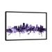 East Urban Home 'Kansas City, Missouri Skyline' by Michael Tompsett Graphic Art Print on Wrapped Canvas Canvas, | 40" H x 60" W x 1.5" D | Wayfair