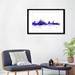 East Urban Home 'Tampa, Florida Skyline' by Michael Tompsett Graphic Art Print on Wrapped Canvas Metal in Black/Gray/Pink | Wayfair