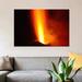 East Urban Home Stromboli Eruption, Aeolian Islands, North Of Sicily, Italy VI by Martin Rietze - Print Canvas, in Black/Gray/Red | Wayfair