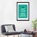 iCanvas Kitchen Keep Calm & Brew Coffee Textual Art on Canvas in Green | 24" H x 16" W x 1" D | Wayfair KCH9-1PFA-24x16-FM01