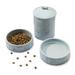 Park Life Designs Pet Bowls Treat Jar Ceramic | 2 H x 5.25 W x 5.25 D in | Wayfair MSETSB