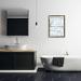 Stupell Industries And Blue Classic Bathroom Rules by Taylor Greene - Graphic Art Wood in Brown | 30 H x 24 W x 1.5 D in | Wayfair