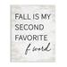 Stupell Industries Humorous Fall Phrase Witty Typography Rustic Pattern Black Framed Giclee Texturized Art By Lettered & Lined Canvas | Wayfair