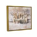 Stupell Industries Angels Chatting Religious Neutral Grey Painting Canvas Wall Art By Young & Proven Canvas | 25 H x 31 W x 1.7 D in | Wayfair
