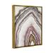 Stupell Industries Pink Neutral Geode Rock Arch Pattern Abstract Canvas Wall Art By Tiffany Hakimipour Canvas in Brown | Wayfair ad-513_ffg_24x30