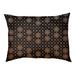 Tucker Murphy Pet™ Byrge Lattice Outdoor Dog Pillow Polyester/Fleece in Orange | Medium (29.5" W x 19.5" D x 9.5" H) | Wayfair