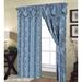 Rosdorf Park Arelie Solid Color Room Darkening Rod pocket Curtain Panels Polyester in Green/Blue | 84 H in | Wayfair