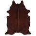 Brown 84 x 72 W in Area Rug - Foundry Select Diater NATURAL HAIR ON Cowhide Rug Cowhide, Leather | 84 H x 72 W in | Wayfair