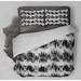 East Urban Home Curles Sherpa Set Polyester/Polyfill/Microfiber in Black/White | King Comforter + 2 King Pillowcases | Wayfair