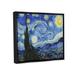 Red Barrel Studio® Van Gogh Starry Night Post Impressionist Painting Canvas Wall Art By Vincent Van Gogh Canvas in Blue | Wayfair