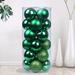 The Holiday Aisle® Painted Christmas w/ Ball Plastic in Green | 5.91 H x 3.94 W x 3.94 D in | Wayfair 3981C23E77124DCF863D6CFF4A74475A