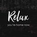 Trinx Relax Youre Home Now Canvas | 20 H x 20 W x 1.25 D in | Wayfair 757EEC27B6BF487EBC8C9871CCEADA7B