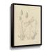 August Grove® Vintage Nature Sketchbook IV Gallery Canvas, Wood in Gray | 18 H x 14 W x 2 D in | Wayfair 7B3DA6AF732C4572B413FAC9BE6137B0