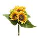 Primrue Artificial Sunflower Centerpieces Fabric in Green | 13.5 H x 8 W x 8 D in | Wayfair 083A27A6949C48D4A07C981DB5CAABE9