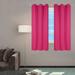 Ebern Designs Mecit Polyester Curtain Polyester in Pink | 72 H x 52 W in | Wayfair 5FFFDBD9B20C429F8A4EF77FE1B9AA8D