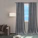 Mercer41 Estis Velvet Curtain Velvet in Gray | 108 H x 52 W in | Wayfair F543664E838645339492339552C1C9AC