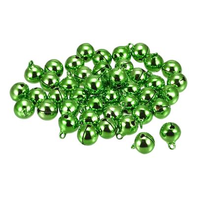 Jingle Bells, 9/16inch 24pcs Small Craft Bells, Green