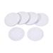 Self Adhesive Dots 40mm Diameter Hook and Loop Tapes White Nylon 12 Pairs