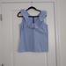 J. Crew Tops | J. Crew Dressy Striped Tank | Color: Blue/White | Size: 4