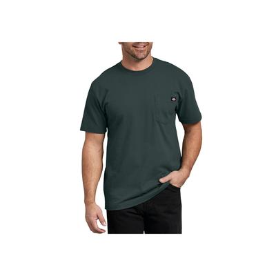 Men's Big & Tall Dickies Short Sleeve Heavyweight T-Shirt by Dickies in Hunter Green (Size 3X)