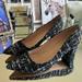 Kate Spade Shoes | Beautiful Kate Spade Blue Tweed Shoes. Fairy Chanel Like! | Color: Black | Size: 8