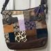 Coach Bags | Mixed Pattern Coach Shoulder Bag Vintage | Color: Brown/Cream | Size: Os