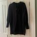 Athleta Tops | Athleta Long Black Sweatshirt/Dress Size Xs | Color: Black | Size: Xs