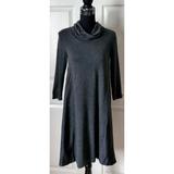 Anthropologie Dresses | Anthropologie Saturday Sunday Women’s Gray Cowl Neck Casual Hi-Low Dress Size Xs | Color: Gray | Size: Xs