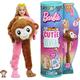 Barbie Cutie Reveal, bewegliche Affenzubehör, 10 Überraschungen, Haustier, wechselnde Farben, inkl. 1 Cutie Reveal Puppe, Geschenk für Kinder, Spielzeug ab 3 Jahre,HKR01