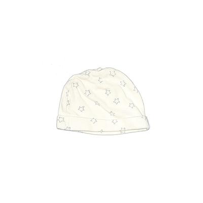 Sterling Baby Beanie Hat: Ivory Floral Accessories - Size 0-3 Month