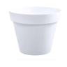 Pot de fleur Toscane ø 20 x 17 cm - 3 l - Blanc