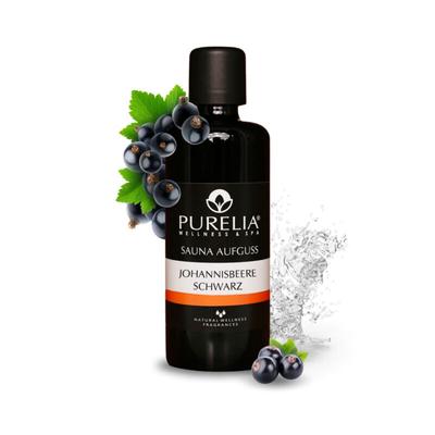 Saunaaufguss Konzentrat schwarze Johannisbeere 100 ml natürlicher Sauna-aufguss - reine äthe