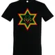T-shirt Reggae Jamaica Rastafari Éthiopie Feel Rasta Star discutant Été Coton À Manches Courtes
