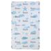 Zoomie Kids Bulma Blue Stars & Clouds Throw Polyester/Microfiber/Fleece/ in White | 54 H x 34 W in | Wayfair 60D723C7385C4F1F8BE932A2B9BE4405