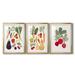 Wexford Home Garden Offering I - 3 Piece Picture Frame Print Set Paper, Solid Wood in Black | 45 H x 30.5 W x 2.5 D in | Wayfair PF007-S3588-3P