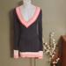 Free People Dresses | Free People Varsity Sweater Minidress | Color: Gray/Pink | Size: S/M