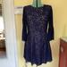 Anthropologie Dresses | Eliza J Dress With Bell Sleeves Size 14 | Color: Blue | Size: 14