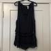 Free People Dresses | Free People Black Lace Sleeveless Dress | Color: Black | Size: M