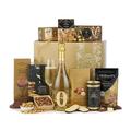 Thornton & France Hamper With Alcohol Free Sparkling Wine Plus Sweet & Savoury Treats | Hamper Gift For Sharing | Elegance Sparkling Zero